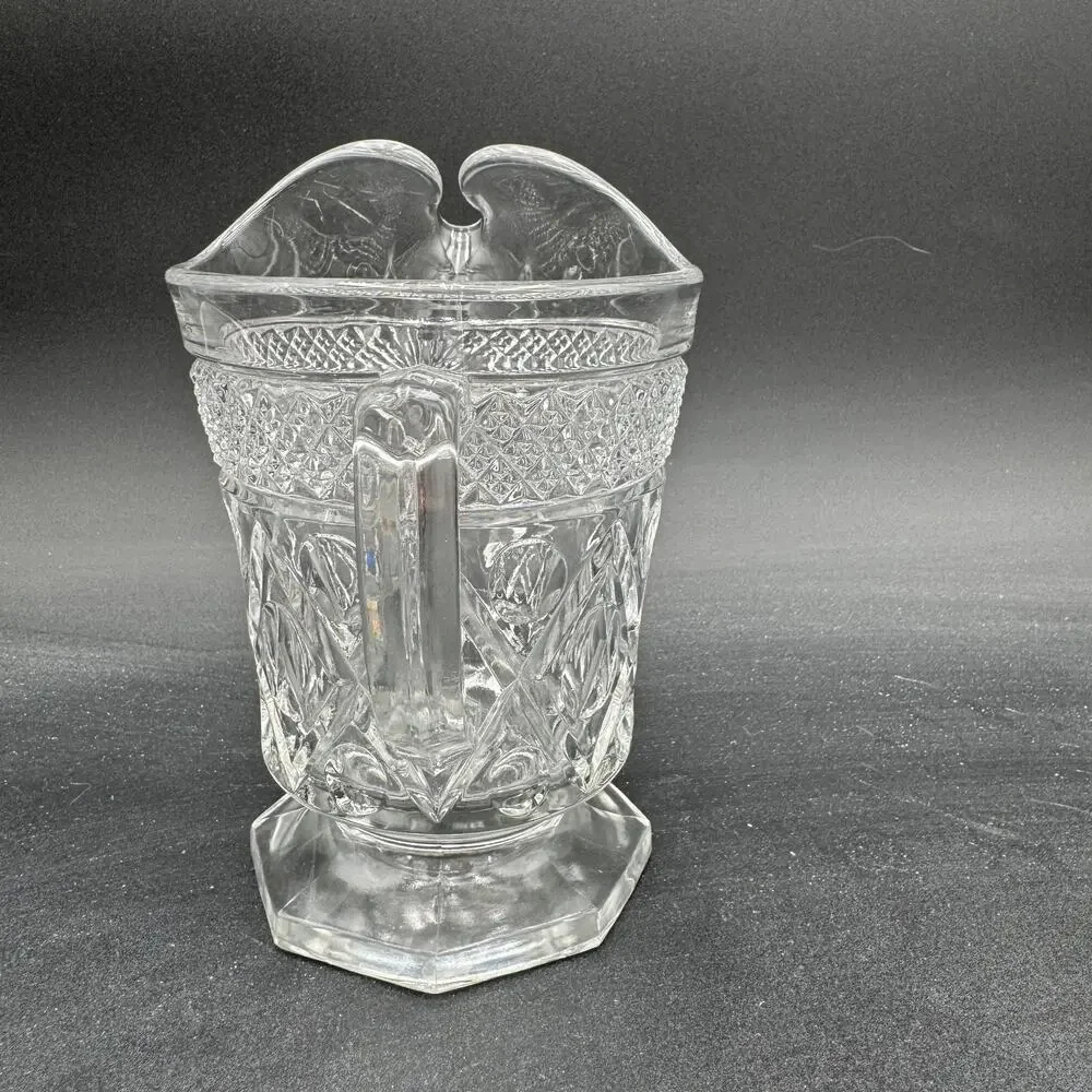 Vintage Pint Pitcher Cape Cod by Imperial Glass Ohio Glassware